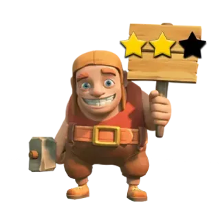 🍎 bf703bca jeu, constructeur, étoiles, dessin animé, marteau telegram sticker