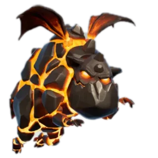 🐲 81e18c54 dragon, lava, monster, game, fantasy whatsapp sticker