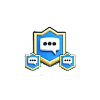 🚫 6f585991 Bouclier, Bulle de dialogue, Communication, Message, Réseaux sociaux whatsapp sticker