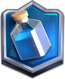 ⚡ 7d3a601a potion, liquide bleu, bouteille, élixir, magie, santé, mana, jeu whatsapp sticker