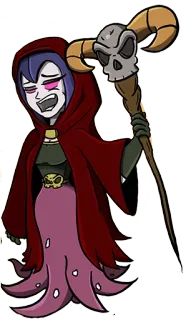 😱 9147b1be sorcière, magie, halloween, dessin animé, monstre, horreur, fantaisie whatsapp sticker