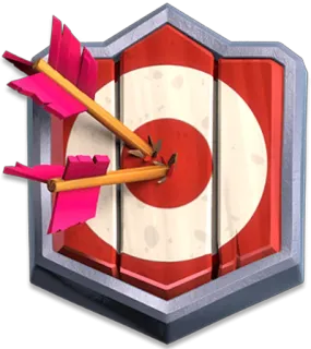 ⚡ be78718d flèche, cible, tir à l'arc, centre, précision, adresse, succès, jeu whatsapp sticker