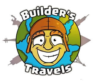 🐸 c39b63a3 Builder's TRAVELS constructeur, voyage, dessin animé, aventure, monde, explorer whatsapp sticker