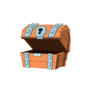 ✅ bc6dde5e 宝箱, 箱, 宝, 漫画 whatsapp sticker