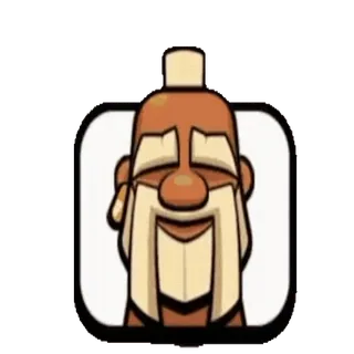 🤠 03874f51 Monk Clash Royale video game, character, monk, clash royale, cartoon, fantasy telegram sticker
