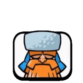 🤓 266497c7 Clash Royale, sticker, character, game telegram sticker