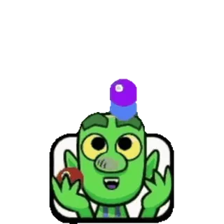 🤡 ea30b107 character, cartoon, creature, goblin telegram sticker