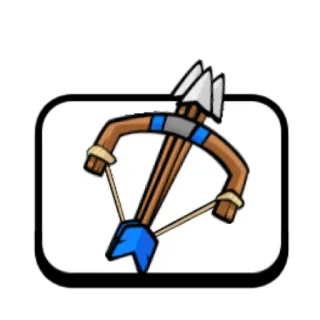 πΉ 8d46f710 crossbow, weapon, arrow, bow whatsapp sticker