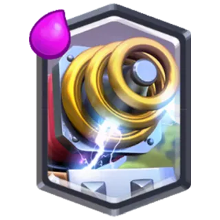 👾 110730a8 Clash Royale, video game, mobile game, sparky, card, game telegram sticker