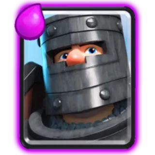 👾 efca0069 Dark Prince Clash Royale clash royale, dark prince, character, game, knight, helmet telegram sticker