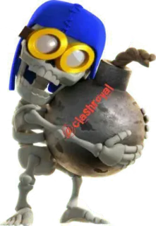 💋 0ac65ec2 clashroyal bộ xương, bom, phim hoạt hình, trò chơi điện tử, lựu đạn, máy bay ném bom telegram sticker