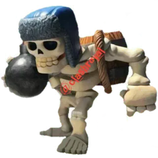 😅 2be7423c bộ xương, người ném bom, nhân vật game telegram sticker