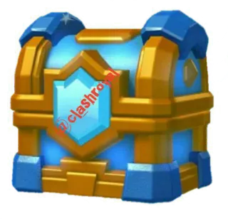 😃 2ca62921 clashroyal rương, xanh lam, vàng, trò chơi, kho báu, chiến lợi phẩm, phần thưởng telegram sticker