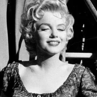 🥀 f9647592 Marilyn Monroe 女優, 有名人, ブロンド, ビンテージ, レトロ, アイコン telegram sticker