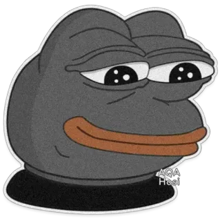 Black frog 2 by @Hossein_Ghavidel telegram stickers