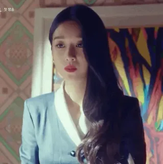 🕊 b366fa7e 첫 방송 donna, coreano, tv, drama, trucco, capelli lunghi telegram sticker