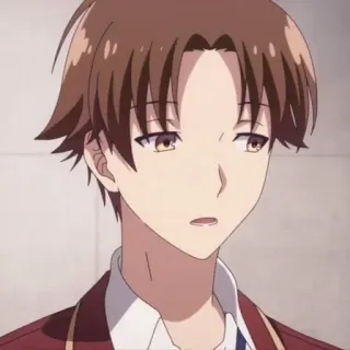 😯 100258f7 Ayanokoji Classroom of the Elite Anime, Ayanokoji, Classroom of the Elite, Charakter, Schule, Anime Charakter telegram sticker