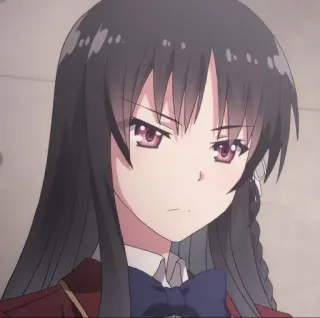 😡 4edff672 Anime, Classroom of the Elite, Kei Karuizawa, Classroom of the Elite Kei telegram sticker