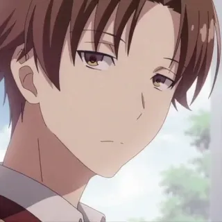 😕 6c146dae Ayanokoji Classroom of the Elite Anime, Charakter, Classroom of the Elite, Ayanokoji telegram sticker