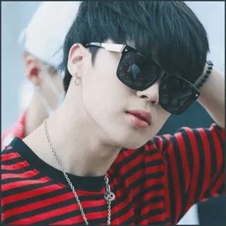 🌒 8dcb18fa Jimin K-pop, Jimin, BTS, zanger, Koreaans, Idool, muziek telegram sticker