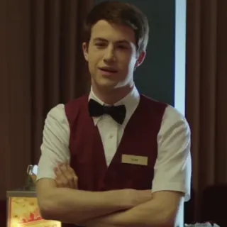 😄 6120c3ba TAYLOR Person, Kellner, Fliege, Namensschild, Schneider, Porträt whatsapp sticker