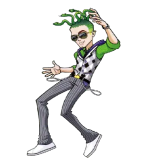 💛Cleo De Nile And Deuce Gorgon💚 telegram stickers