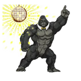 clerkgorilla telegram stickers