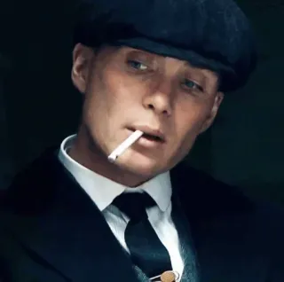 Tommy Shelby telegram stickers