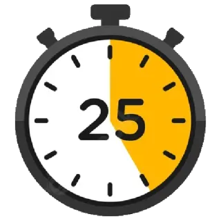 ⏱ 033742fe ストップウォッチ, タイマー, 時間, 時計, カウントダウン telegram sticker