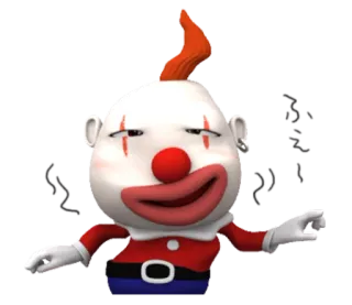 Close-Up Clown @tikelku telegram stickers