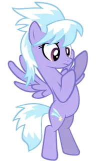 🙄 b8ecdd2b пони, мультфильм, животное, наклейка whatsapp sticker