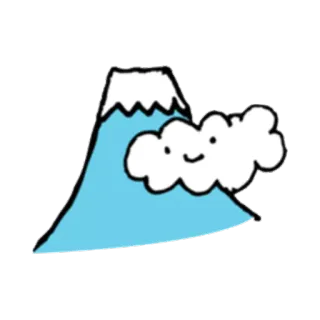 clouds telegram stickers