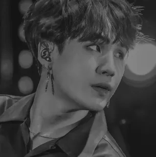 🃏 2e5df570 Min Yoongi, SUGA, BTS, K-pop, cantor, artista, ídolo telegram sticker