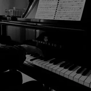 🃏 beb0ce5b STEINWAY & SONS piano, música, instrumento, musical, teclado telegram sticker