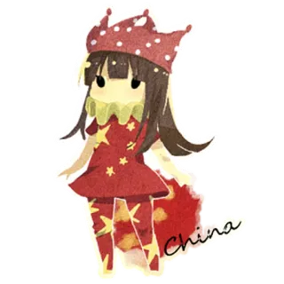 Clownpiece Flags (fuuga (perv rsity)) whatsapp stickers
