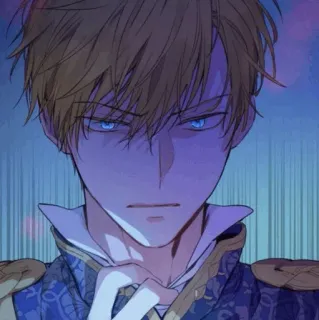 🌻 c16def8e 애니메이션, 만화, 만화, 캐릭터, 초상화, 얼굴, 남성, 잘생긴 telegram sticker