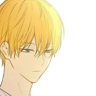 🌻 f7d7d3d5 애니메이션, 만화, 캐릭터, 금발, 남성 telegram sticker