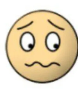 🌟 a396f1fb Emoji, preoccupato, nervoso, faccia telegram sticker