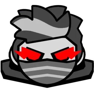 😀 5a0c9e60 Ninja, Combattant, Masqué, Avatar, Jeu vidéo, Gaming telegram sticker