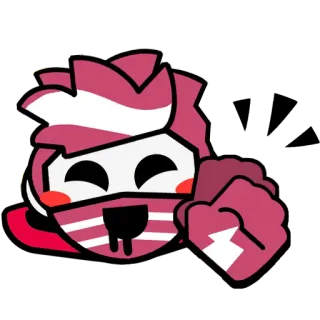 👏 b67ddde9 dessin animé, personnage, art, autocollant telegram sticker