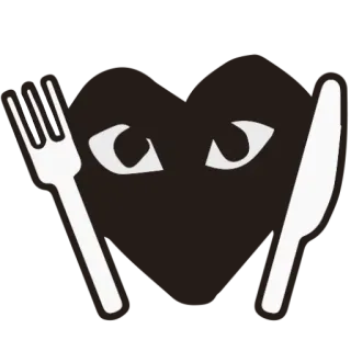 Comme des Garçons telegram stickers