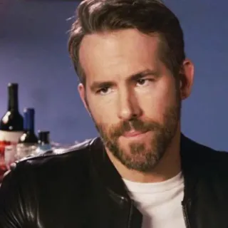 🔮 060d6ca3 Ryan Reynolds aktor, celebryta, portret, mężczyzna telegram sticker