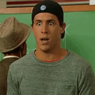 🔮 644bd558 Ryan Reynolds Waiting... aktor, śmieszne, celebryta, portret, mężczyzna telegram sticker