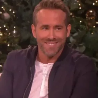 🔮 909f528b Ryan Reynolds aktor, celebryta, Ryan Reynolds, mężczyzna telegram sticker