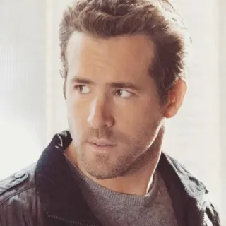 🔮 977294bd Ryan Reynolds aktor, celebryta, portret, mężczyzna telegram sticker