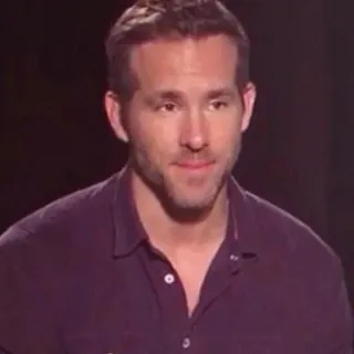 🔮 ab7005cd Ryan Reynolds aktor, celebryta, mężczyzna, portret telegram sticker
