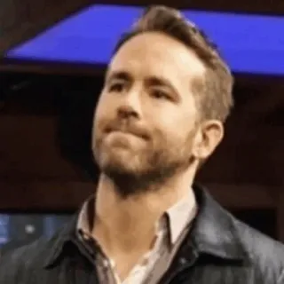 🔮 f087587f Ryan Reynolds aktor, gwiazda, mężczyzna, portret telegram sticker
