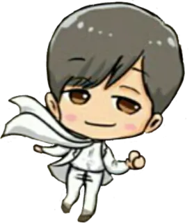 😏 5b61e3a7 Chibi, Anime, Cartone animato, Personaggio, Carino, Disegno telegram sticker