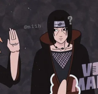 ❔ 58b7814d Itachi Naruto Аниме, Клан Учиха, Манга, Ниндзя whatsapp sticker