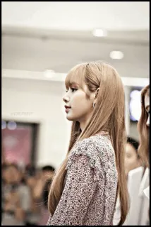 🐇 03e5630f Lisa Lisa, Kpop, Blackpink, Idol, Sängerin, Frau whatsapp sticker